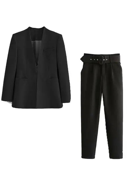 Gabriella - Classic Blazer and Trousers