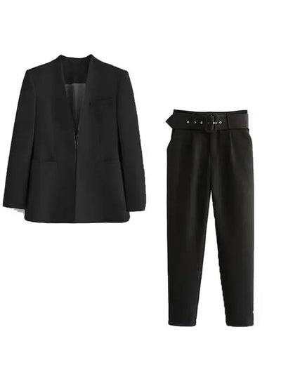 Gabriella - Classic Blazer and Trousers