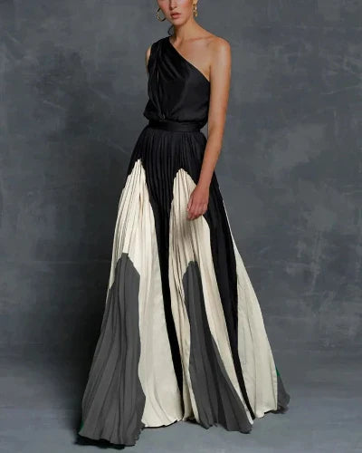 Glendel - One Shoulder Jurk Voor Dames - Elegant & Stijlvol