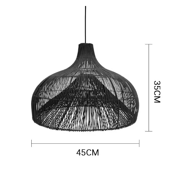 Veluné - Japanese Rattan Pendant Light