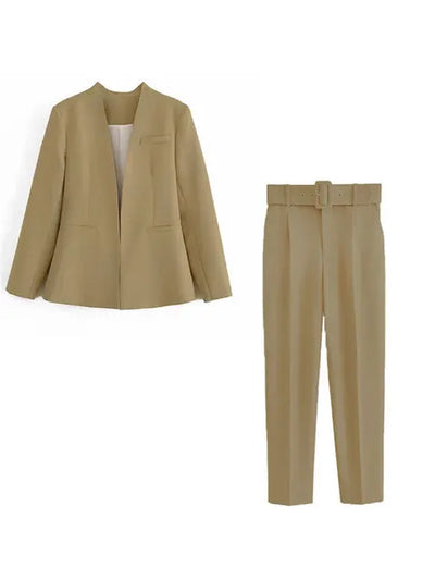 Gabriella - Classic Blazer and Trousers