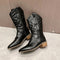 Wendy - Retro cowboylaarzen met zijrits