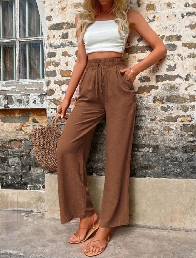 Karely - Loose high-waisted trousers