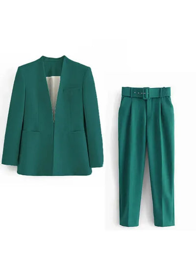 Gabriella - Classic Blazer and Trousers