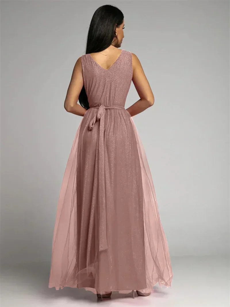 Thelma - Blush Splitjurk voor Dames - Vrouwelijk & Glamoureus