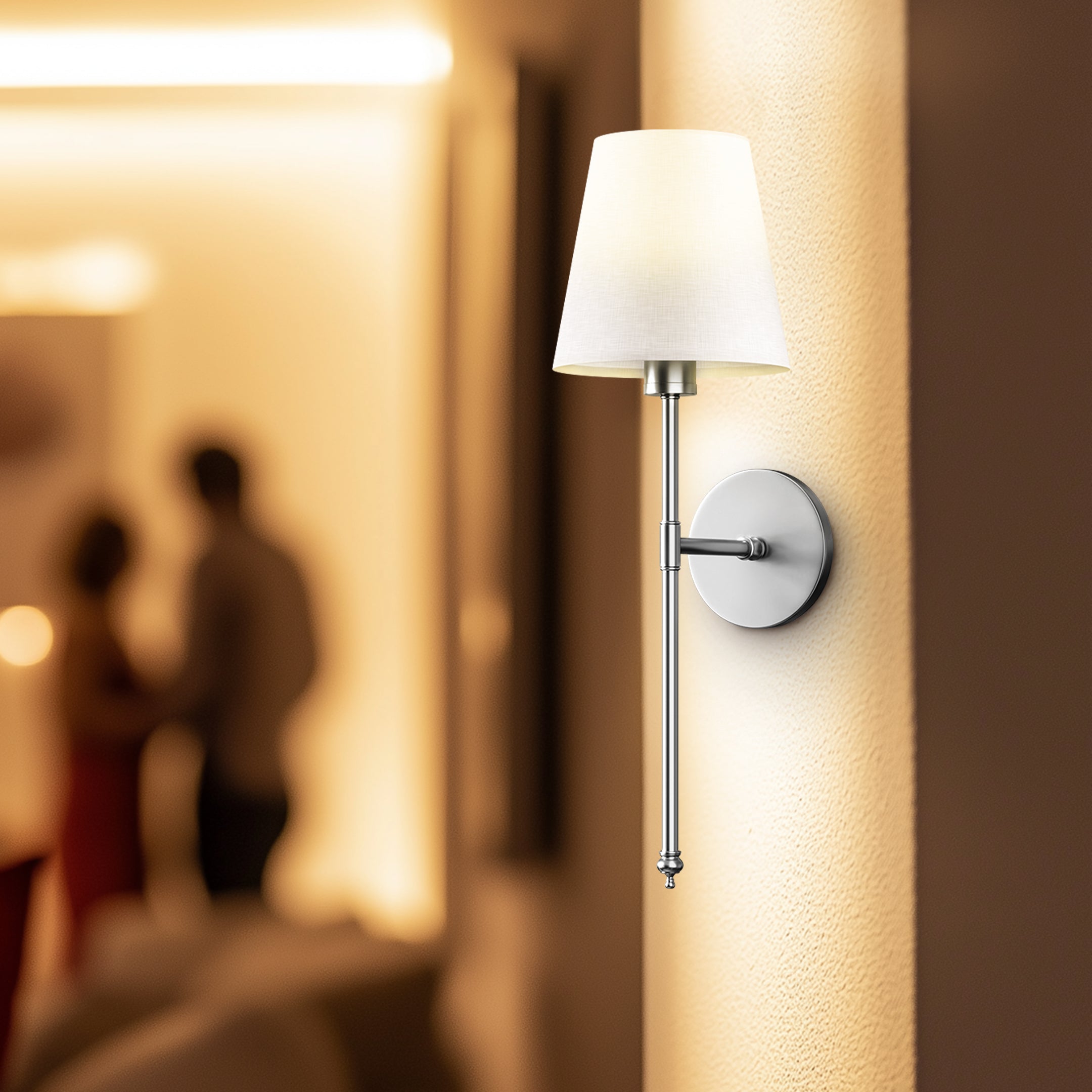 Vavra – Wireless LED Wall Lights 2 Piece Set No Drill
