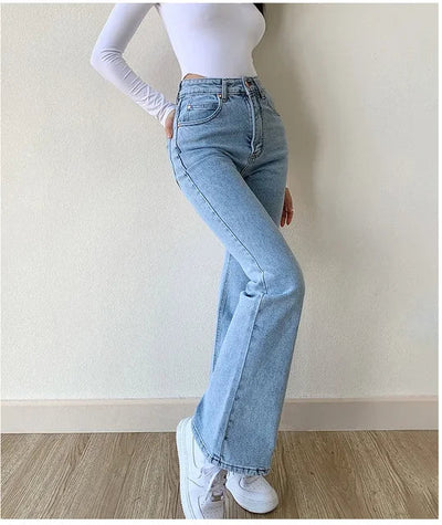Penne - Hoge Slim Fit Stretch Jeans