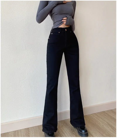 Penne - Hoge Slim Fit Stretch Jeans