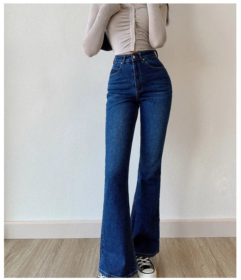 Penne - Hoge Slim Fit Stretch Jeans