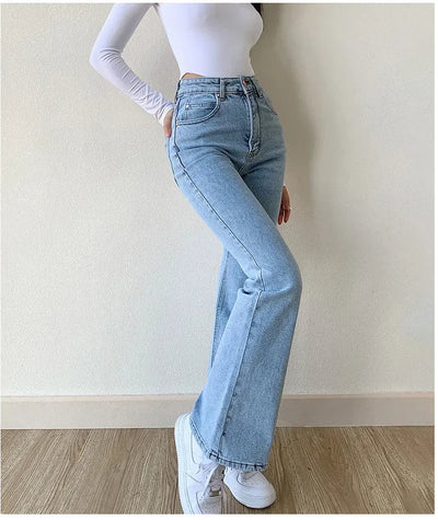 Penne - Hoge Slim Fit Stretch Jeans