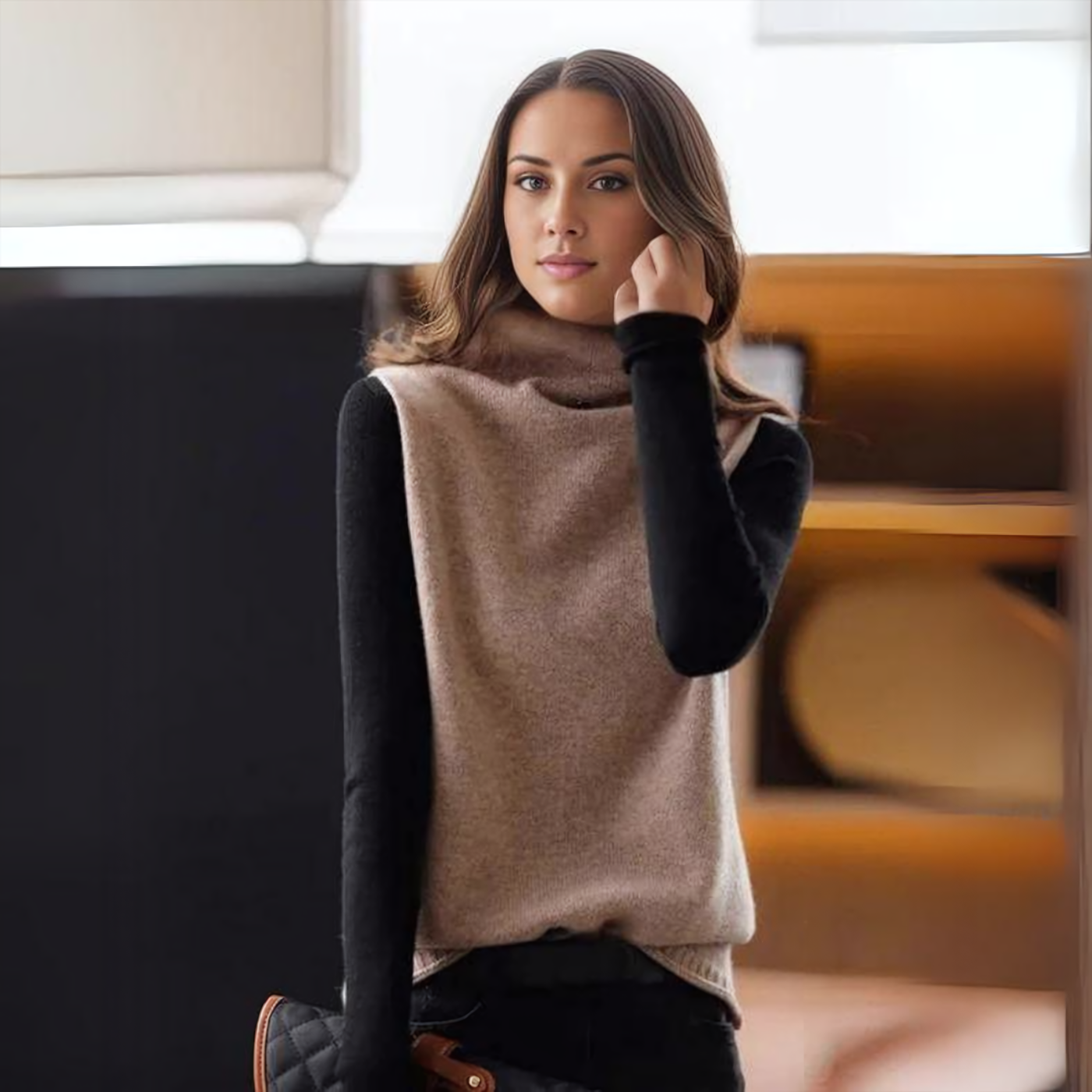 Gracey - Stylish Fuzzy Sweater for Women