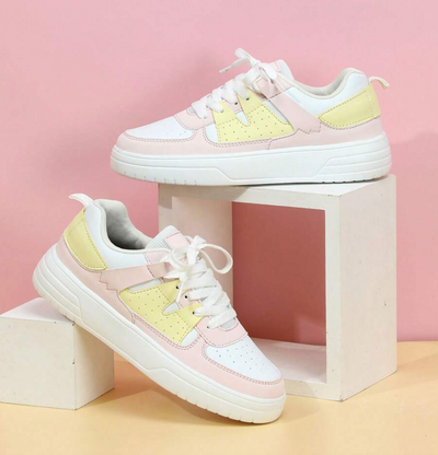 Sophie - Modieuze zachte sneakers voor dames met luipaardprint en spannende prints