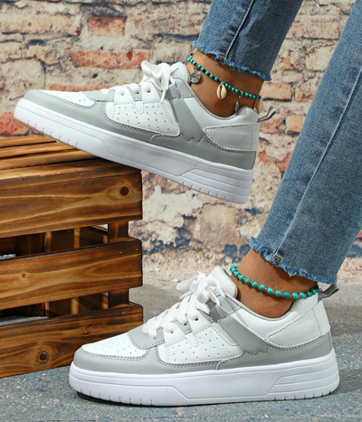 Sophie - Modieuze zachte sneakers voor dames met luipaardprint en spannende prints