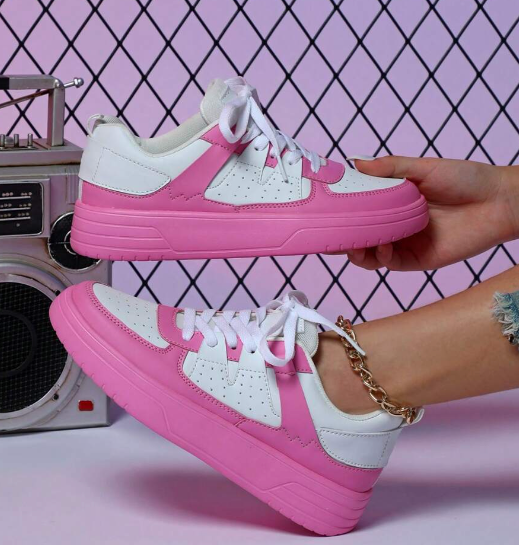 Sophie - Modieuze zachte sneakers voor dames met luipaardprint en spannende prints
