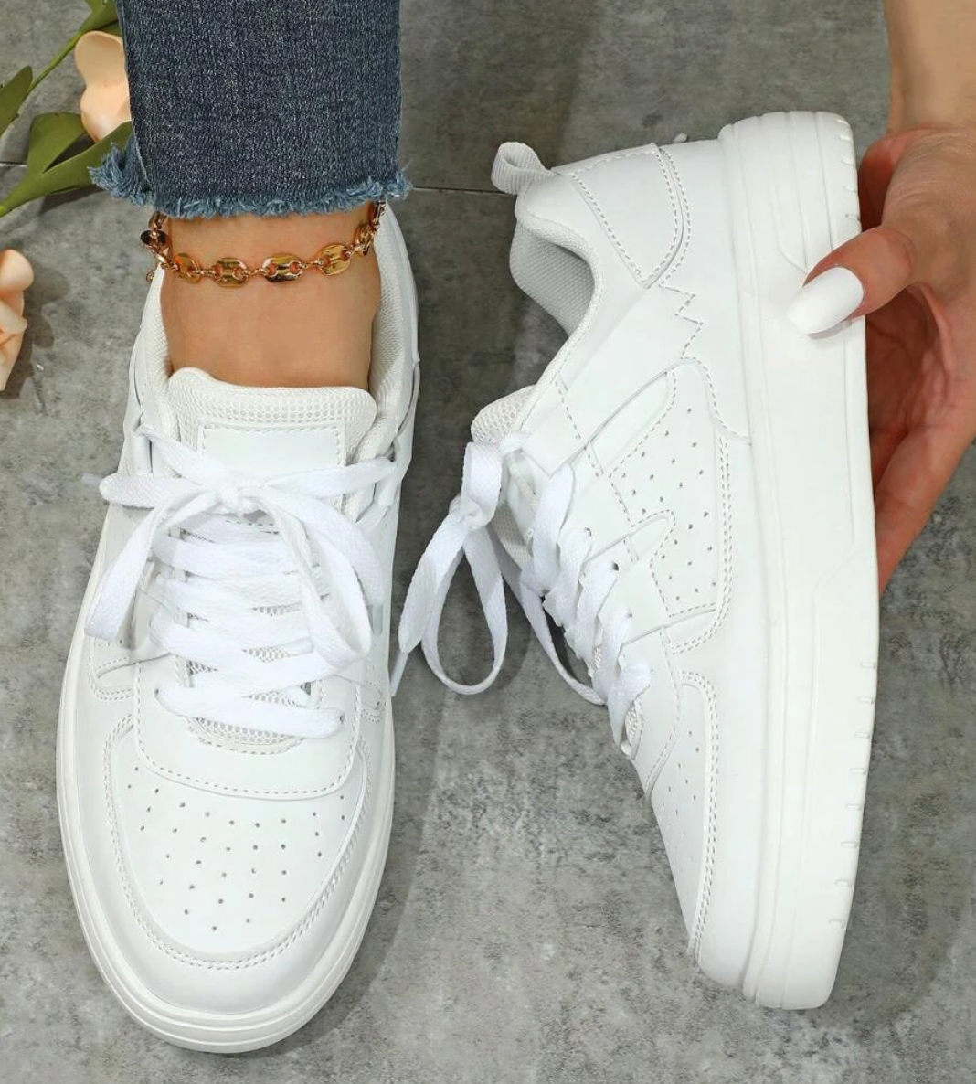 Sophie - Modieuze zachte sneakers voor dames met luipaardprint en spannende prints