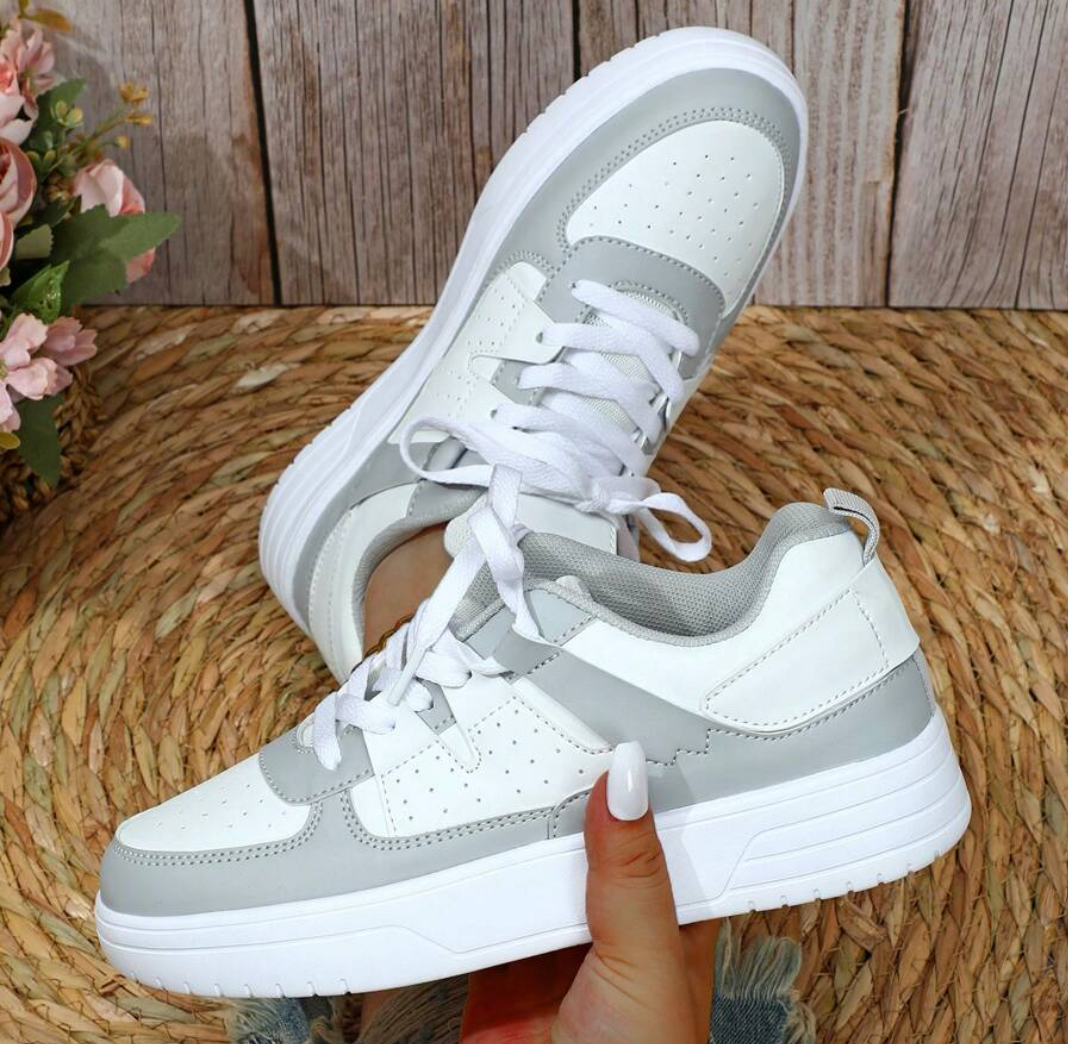 Sophie - Modieuze zachte sneakers voor dames met luipaardprint en spannende prints
