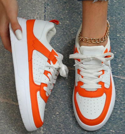 Sophie - Modieuze zachte sneakers voor dames met luipaardprint en spannende prints
