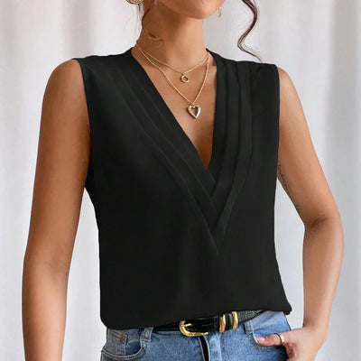 Elina - Sleeveless Blouse
