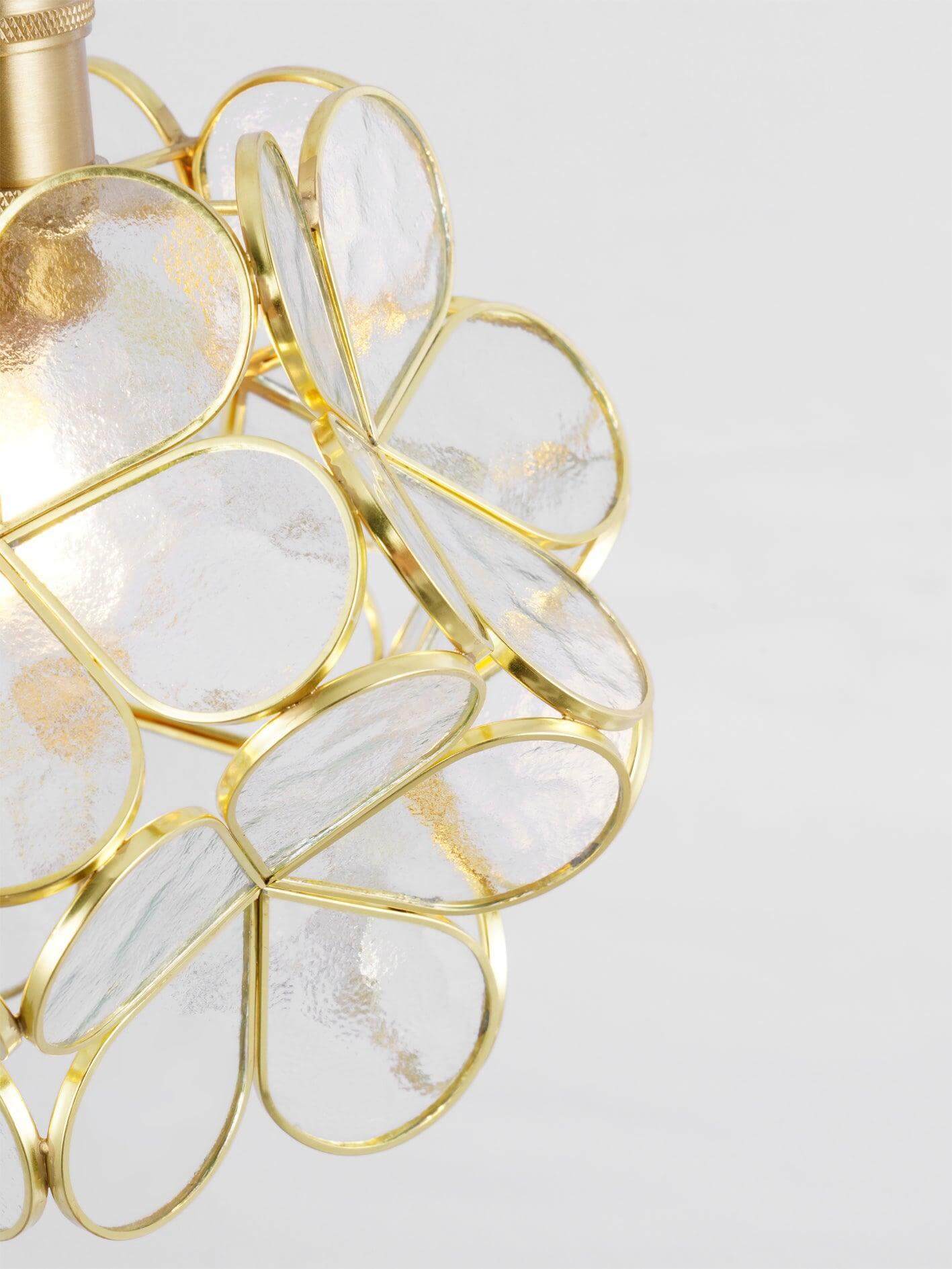 Geloura - Petal Glass Pendant Light
