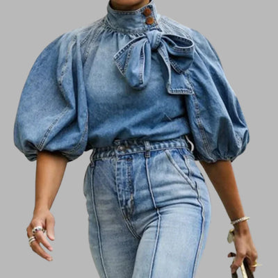 Juuwls - Denim Denim Blouse