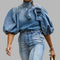 Juuwls - Denim Denim Blouse