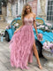Stella | Elegante Off-Shoulder Avondjurk met Luchtige Tulle
