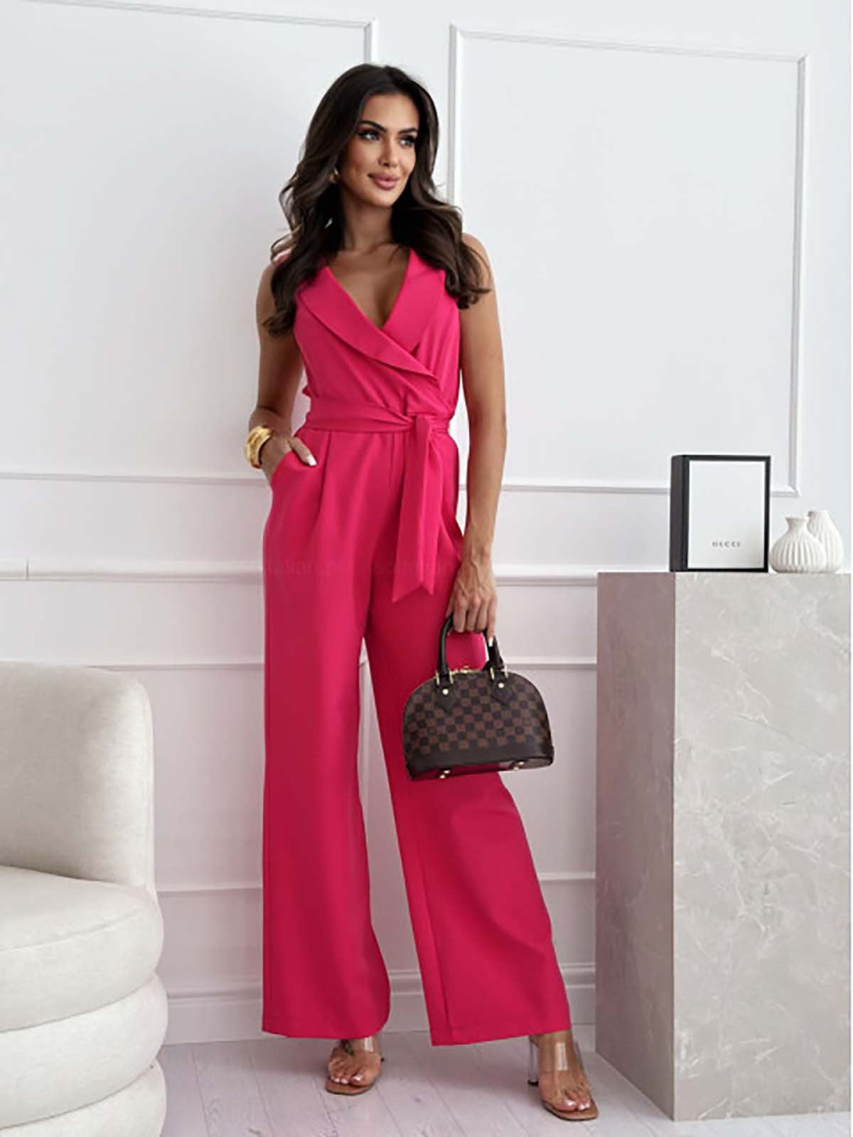 Giuliana - Stylish Sleeveless Jumpsuit with an Elegant Fit