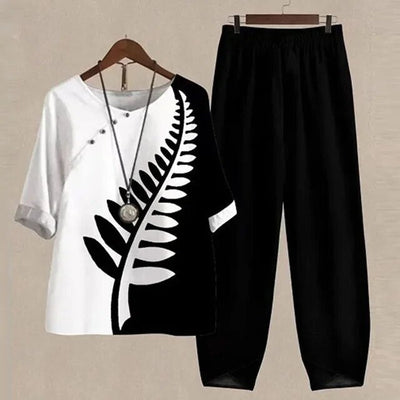 Bedrukte Outfit