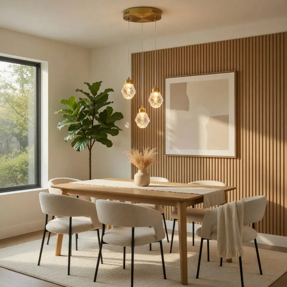 Kaelune – Crystal Glass Pendant Light