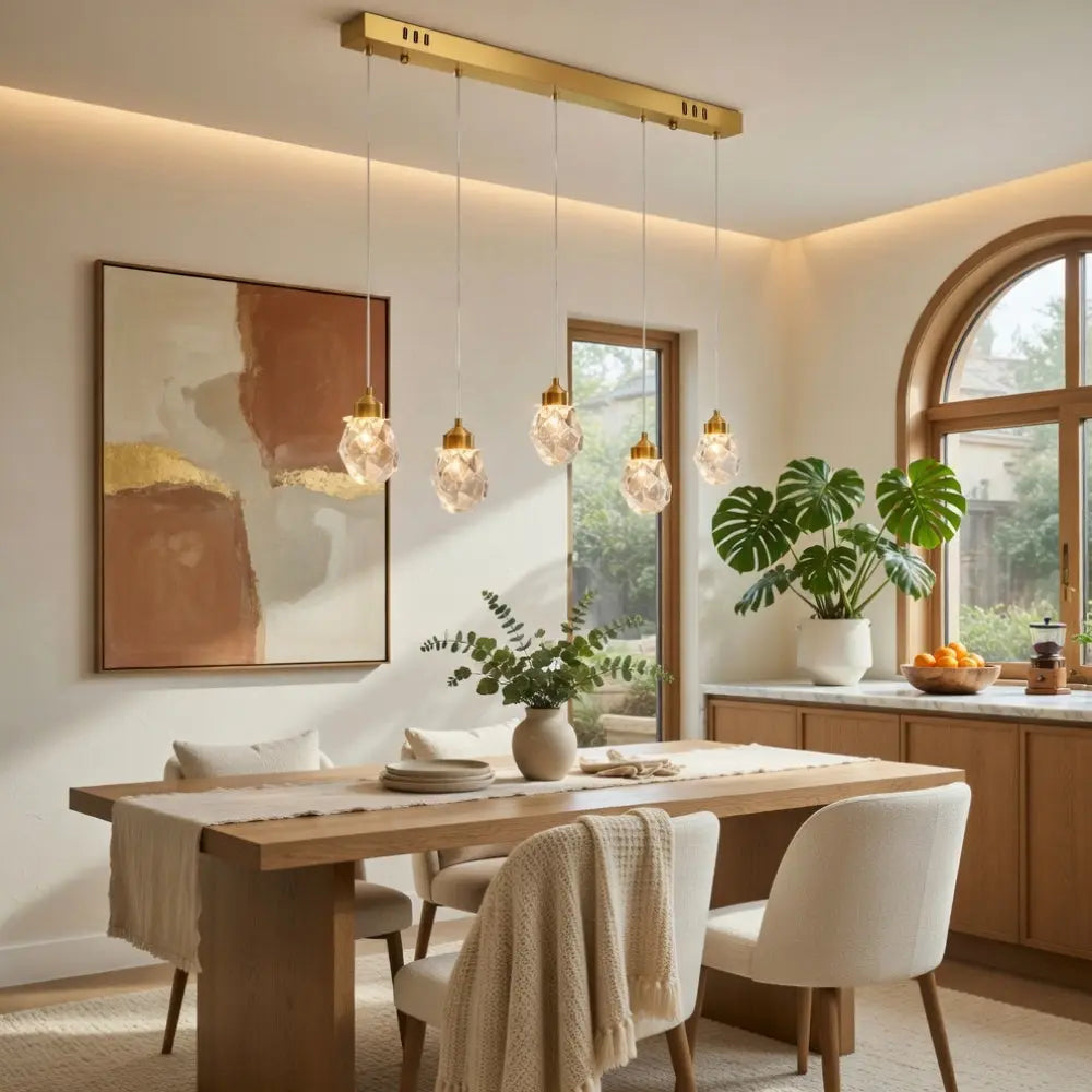 Kaelune – Crystal Glass Pendant Light