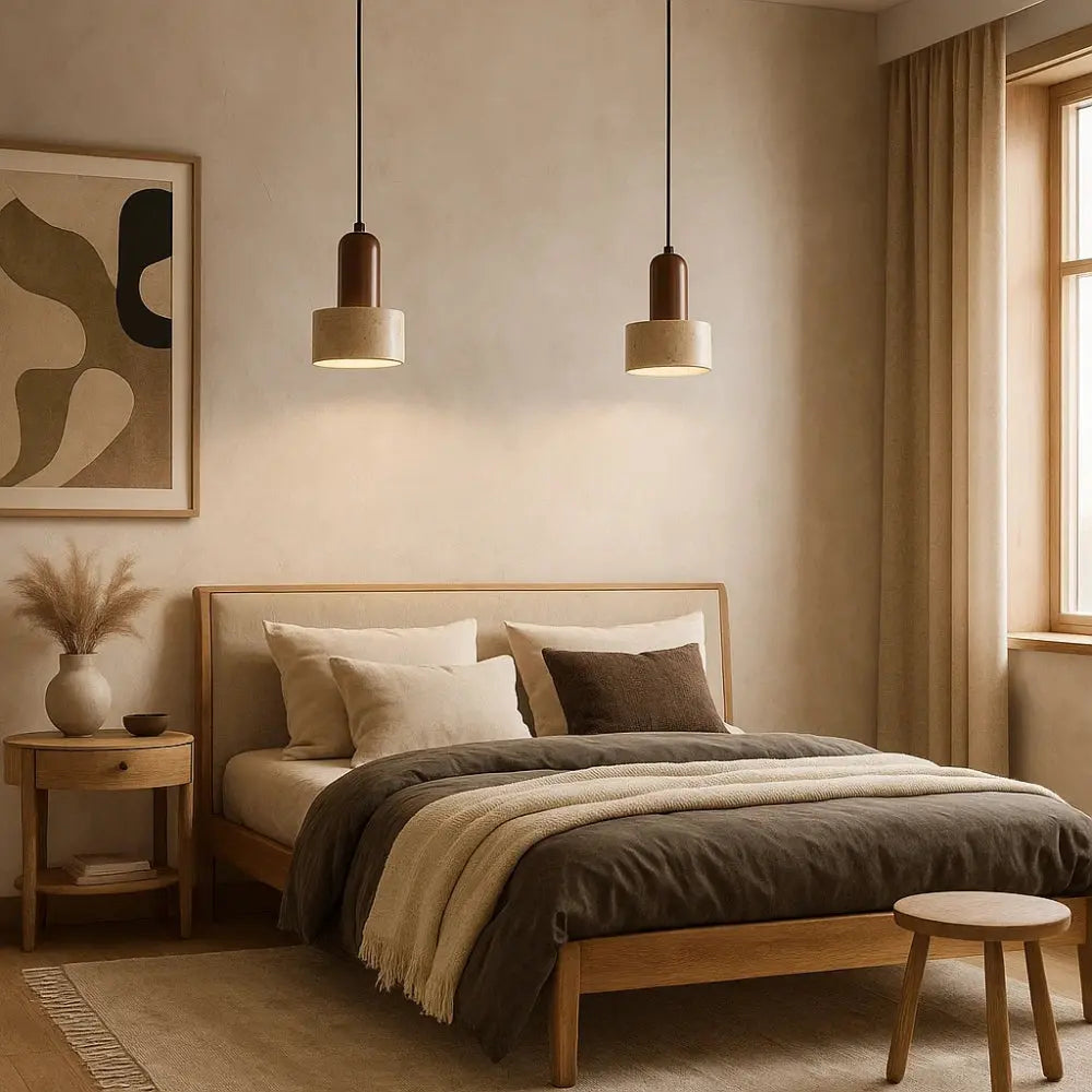 Taverneon – Travertine Pendant Lamp