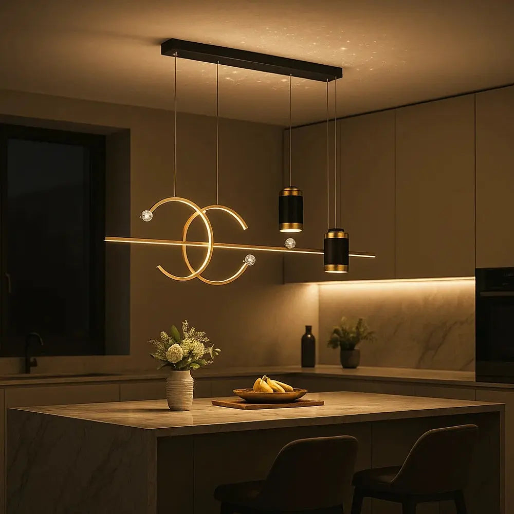 Lumyselle - Modern Linear Dining Pendant Light