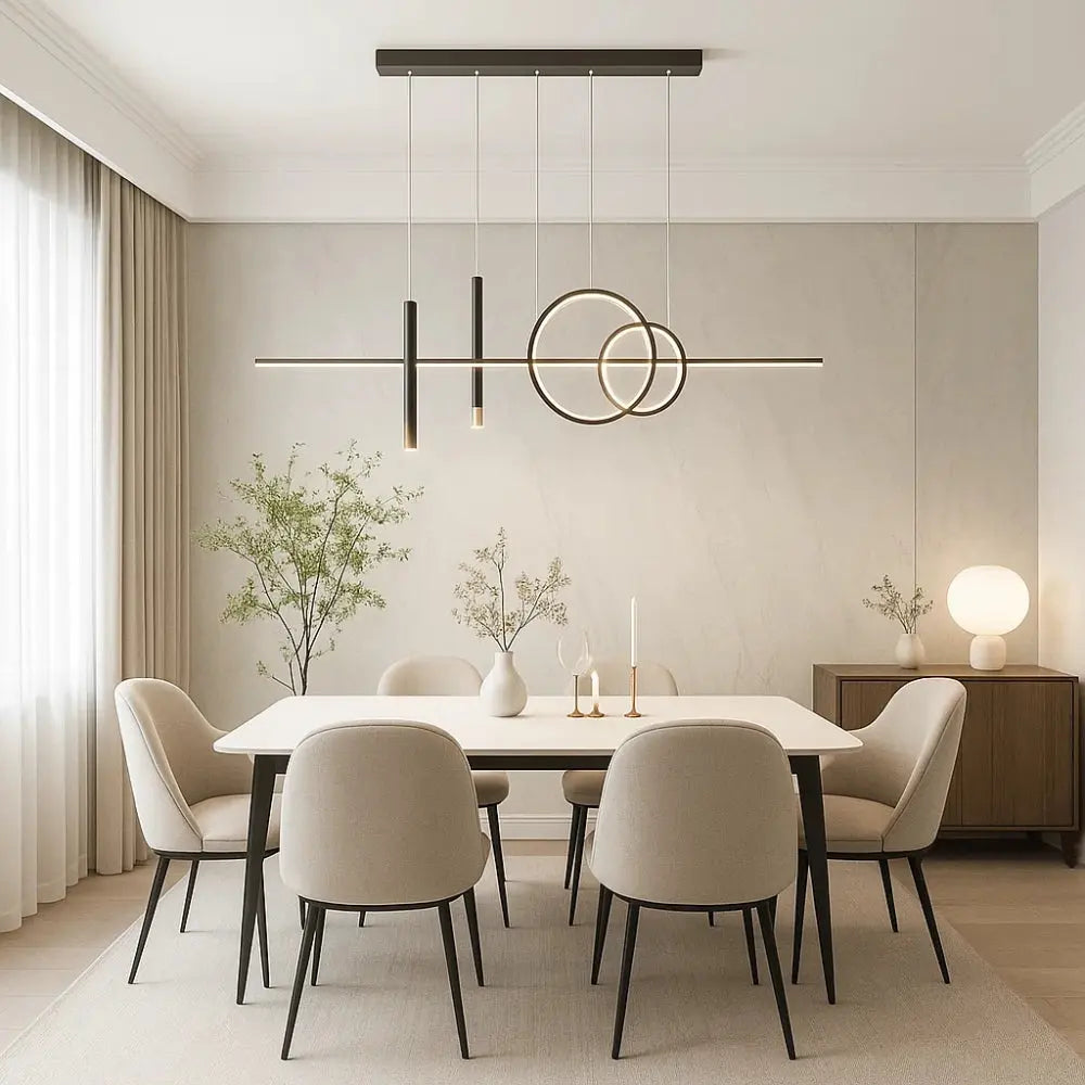 Lumyselle - Modern Linear Dining Pendant Light