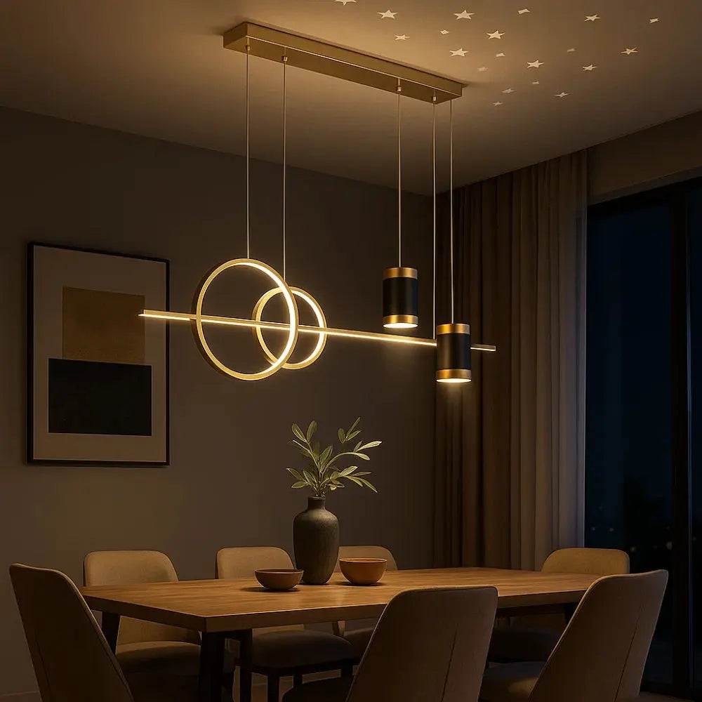 Lumyselle - Modern Linear Dining Pendant Light