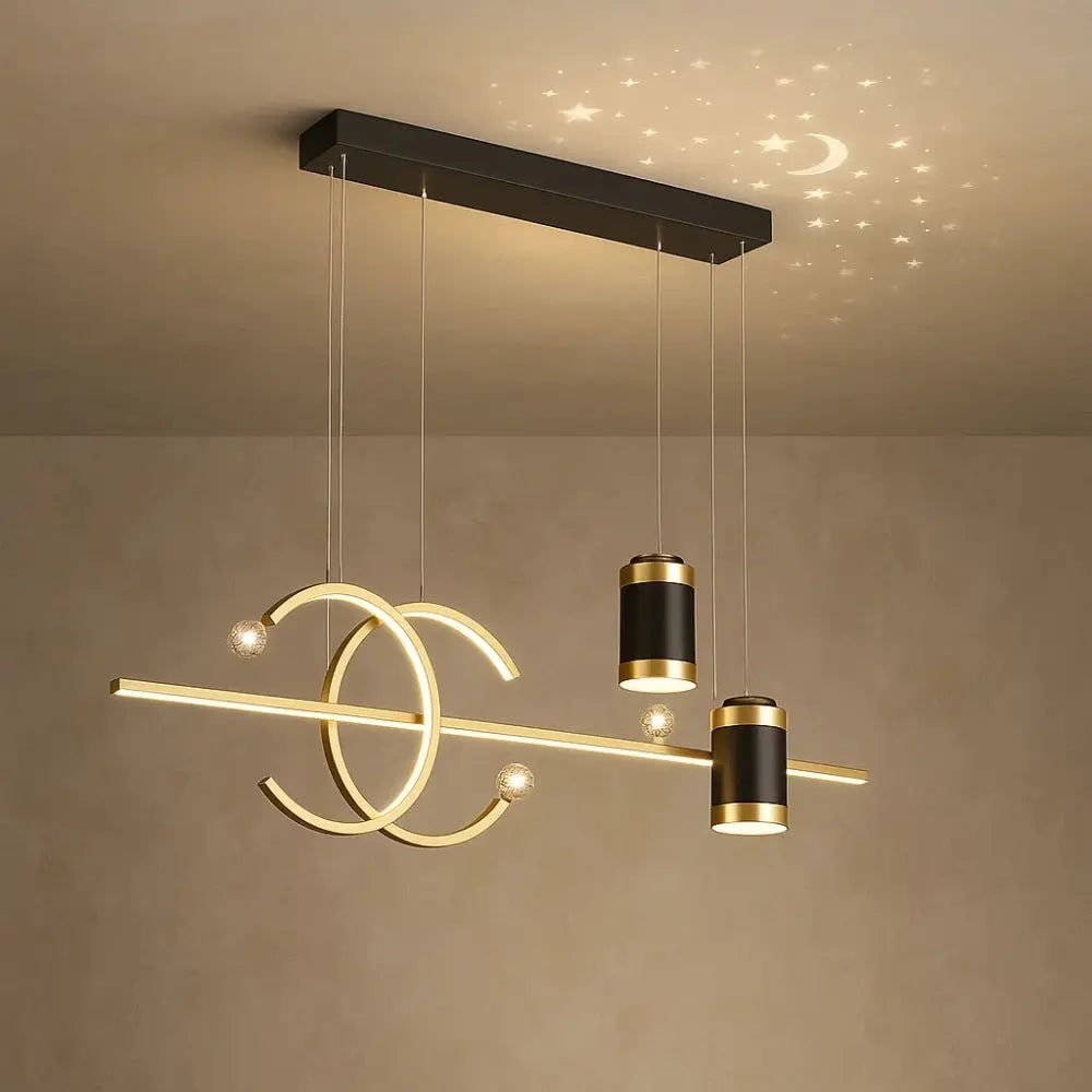 Lumyselle - Modern Linear Dining Pendant Light