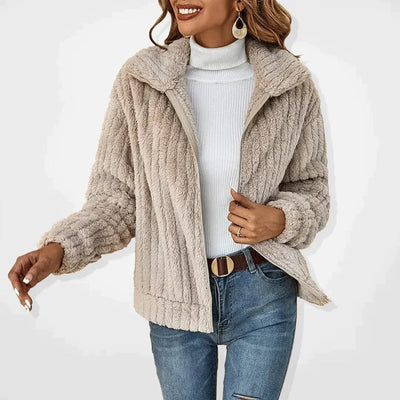 THELMA | Damesvest lang fleece