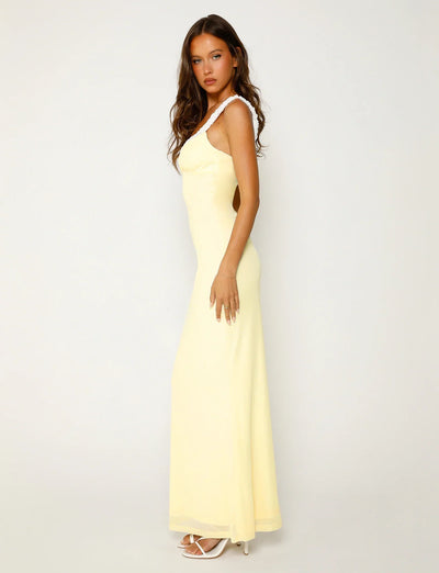 Maisie - Elegant Corset Maxi Jurk