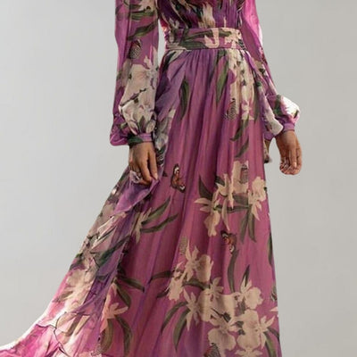 FIONNA | Stijlvolle maxi-jurk