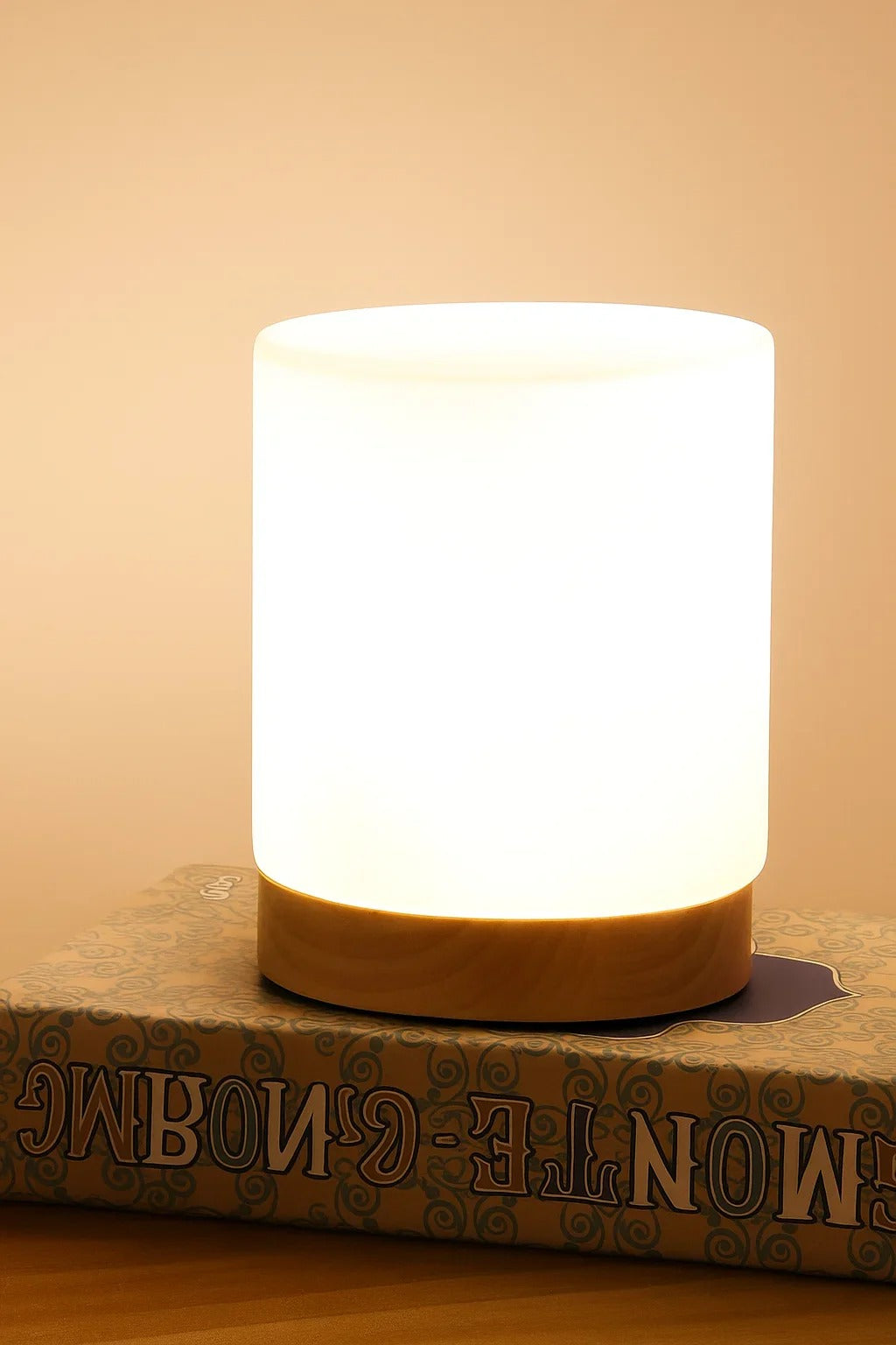 Lempora - LED Wooden Base Table Lamp