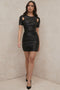 Tessa | Trendy Bodycon Mini Jurk met Cut-Out Details