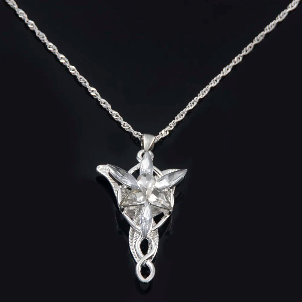 Jovana - Crystal Elf Necklace