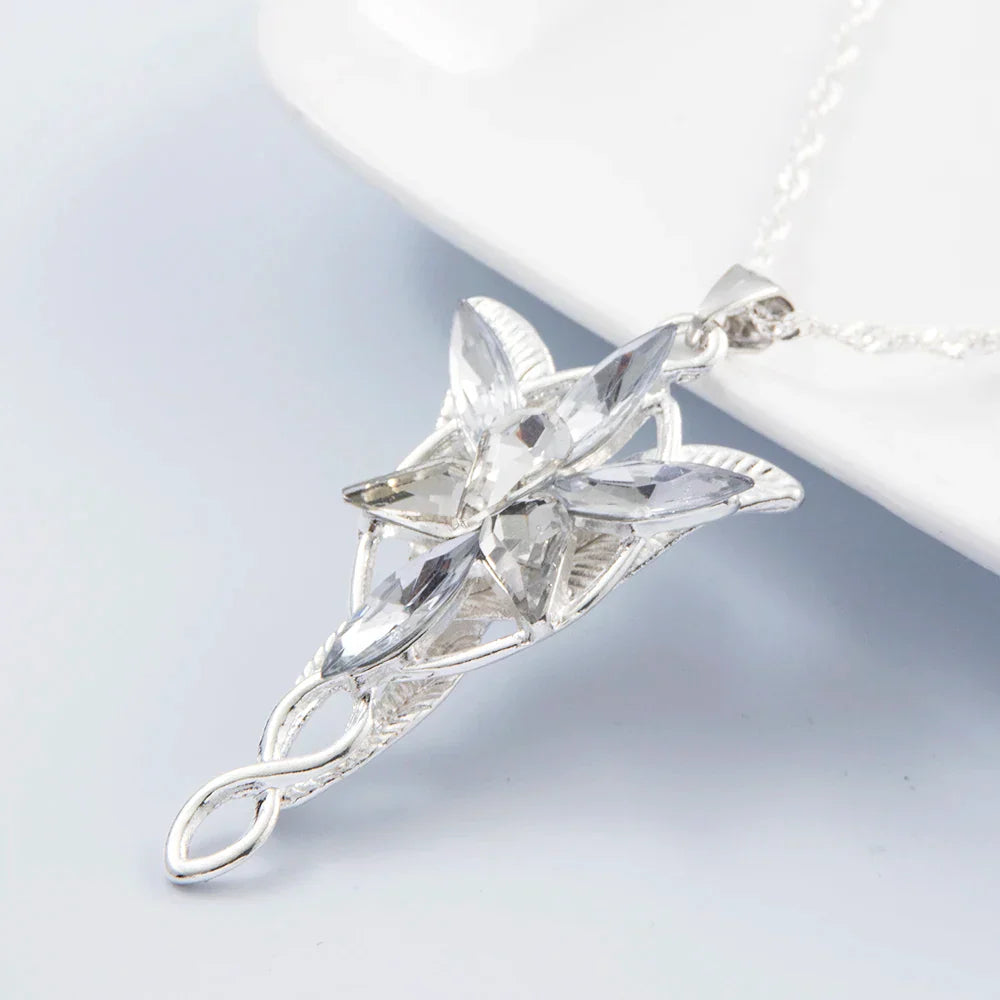 Jovana - Crystal Elf Necklace