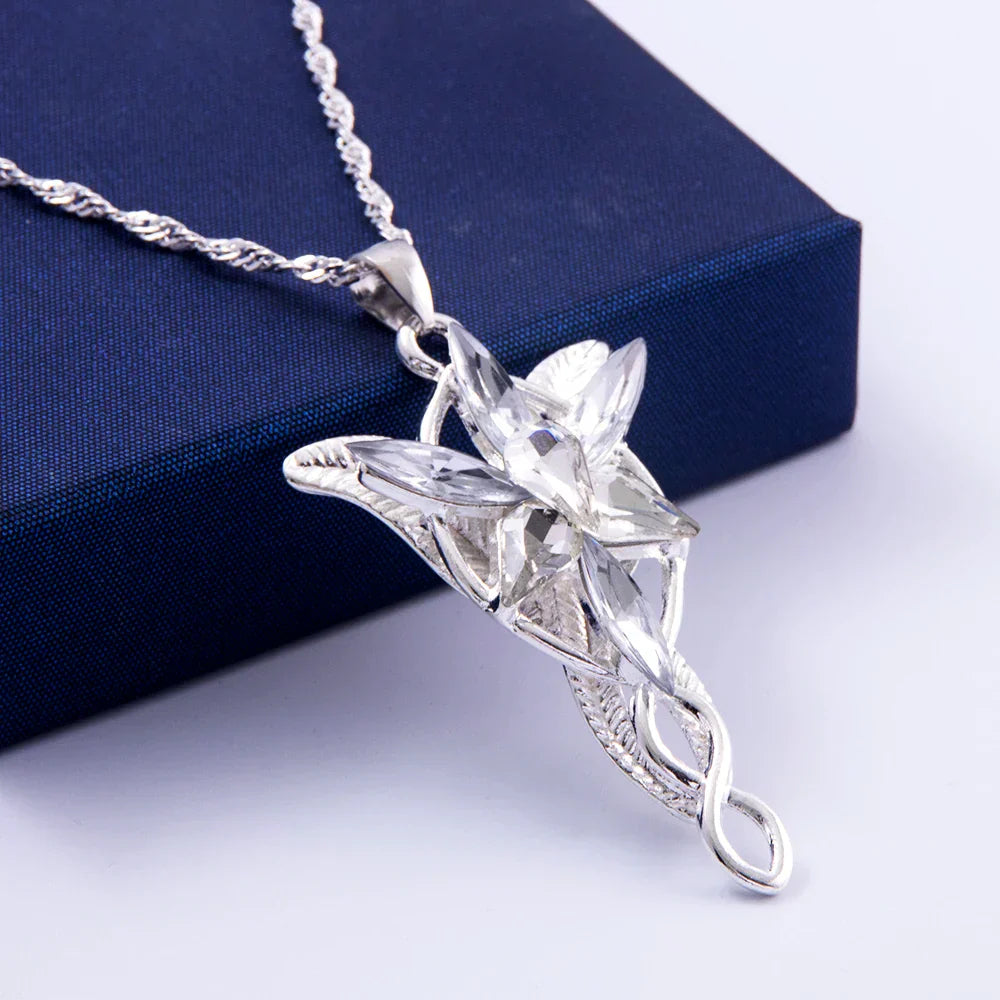 Jovana - Crystal Elf Necklace