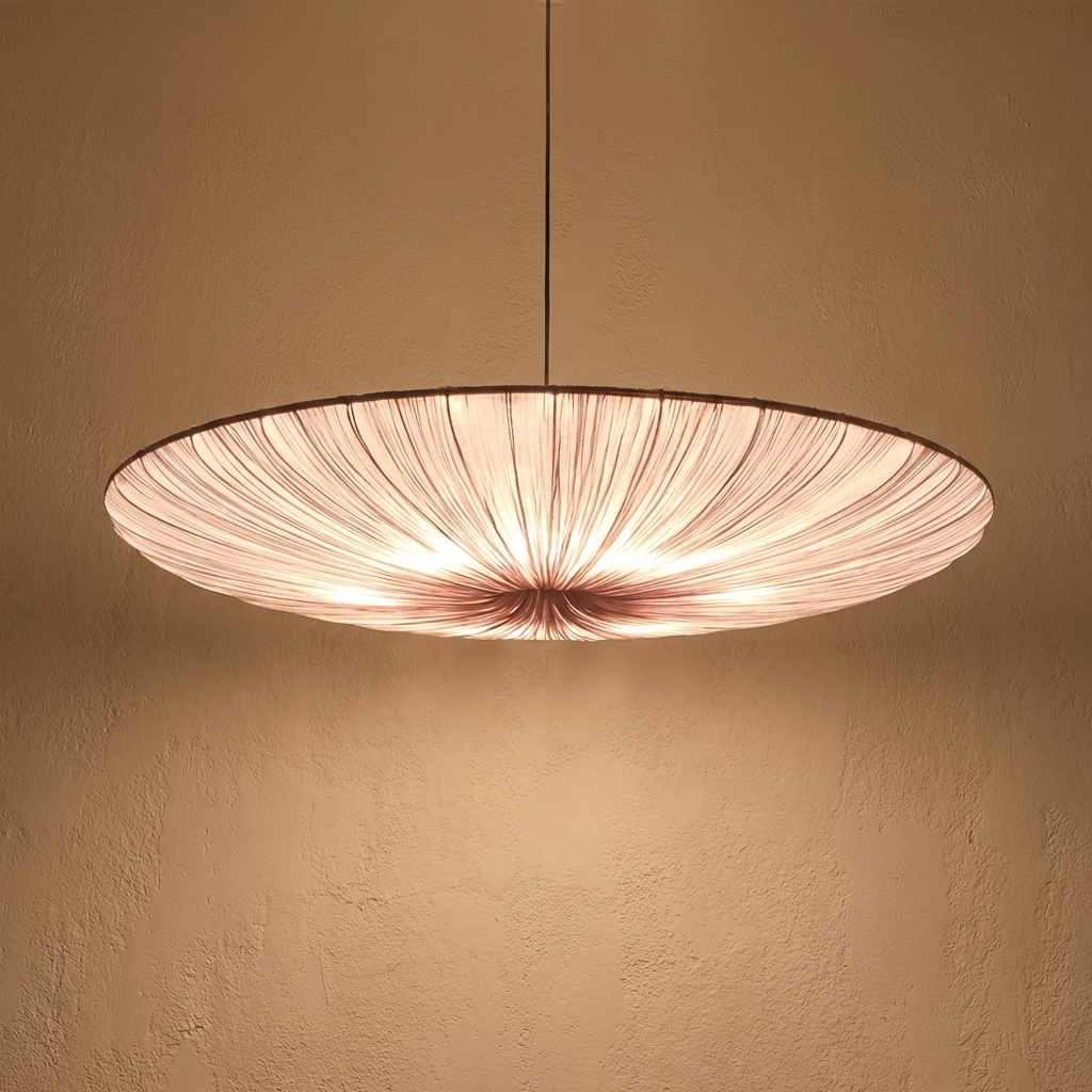 Avenort - Thin Wabi Sabi Cloth Pendant Light