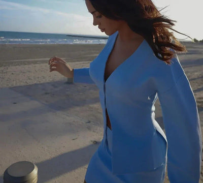 Gianna - Two-Piece Summer Set with Top and Skirt 