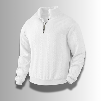 Hoogwaardige herensweater van merinowol