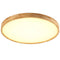 Nevek – Ultra Flat Round Wood LED Ceiling Light