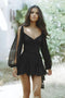 Velma - elegante off-shoulder mini-jurk