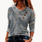 Elegant Women's Sweater with Pleated Collar