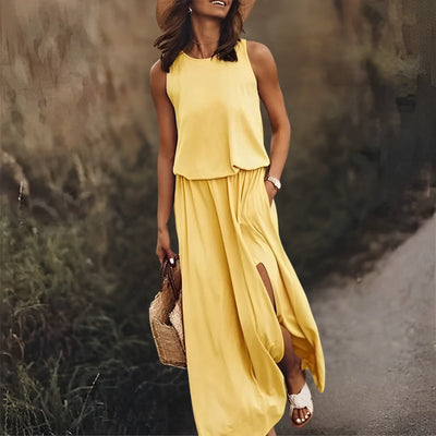 Elegante Kleurrijke Dames Maxi Jurk